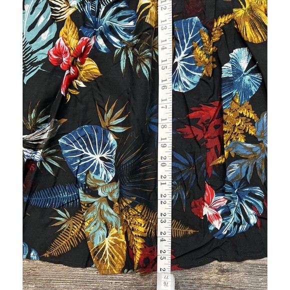 Pacific Vibes Floral Dress Sleeveless with Padded Bra Hawaiian Size XL - Picture 15 of 15
